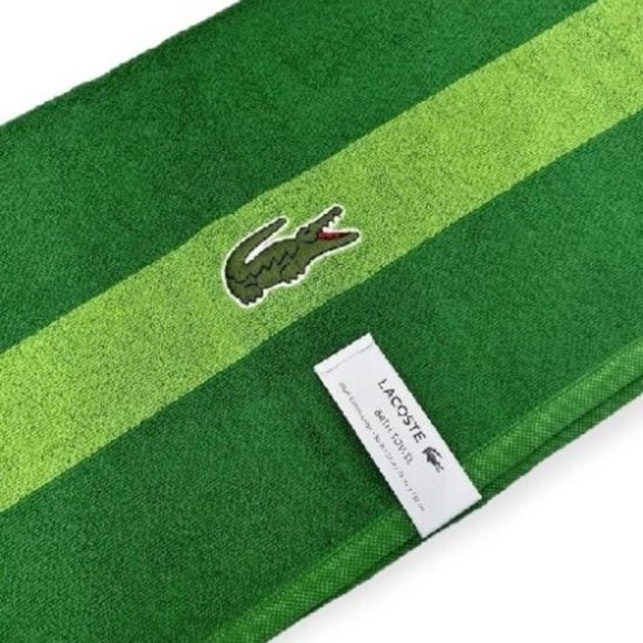 Lacoste Other New Lacoste Bath Towels 0 Cotton Loops Navy Blue